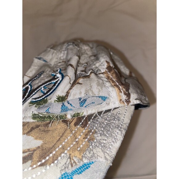 REALTREE Women's Baseball Cap Camo/Teal Stitching Adjustable - Picture 9 of 13